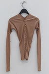 BASERANGE Taffeta Sweater Collection Portugal BAS-TOTVC-RB-WI23-MGH Rose Red